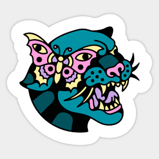 Panther butterfly Sticker